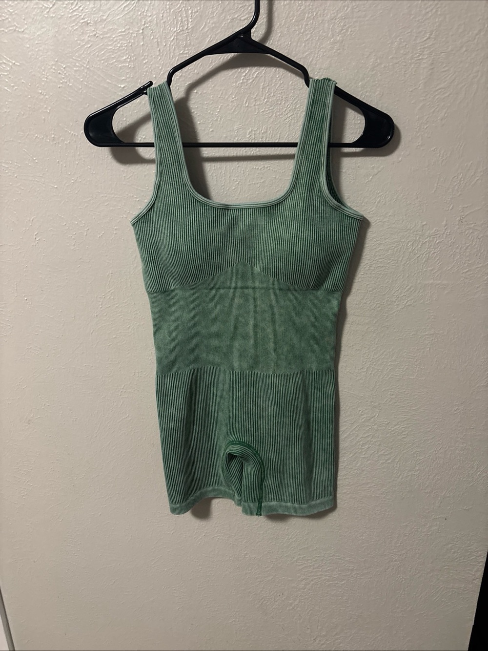 Zenana L/XL Sleeveless One-Piece Romper in Sage Green